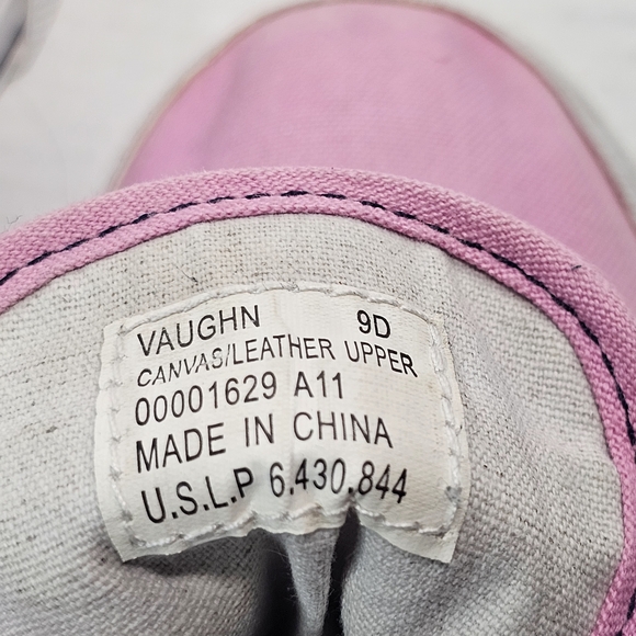 Polo by Ralph Lauren Pink Canvas Men's Shoes Size 9 - Picture 14 of 14